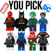 LEGO Super Hero Marvel DC Minifigures YOU PICK BATMAN SPIDER-MAN THOR FLASH