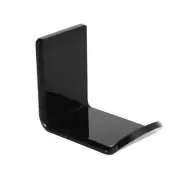 Simple Headphone Stand Hanger Hook Tape Under Desk Dual Headset Mount Holder a