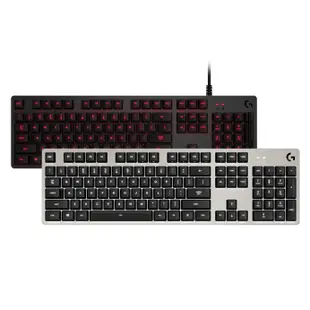 【現貨熱銷】Logitech 羅技 G413 機械式 背光遊戲鍵盤 黑 白 中文版 電競 紅光 鋁鎂合金 有線鍵盤
