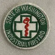 STATE OF WASHINGTON INDUSTRIAL FIRST AID Patch Technical Rescue HAZ MAT EMS Fire