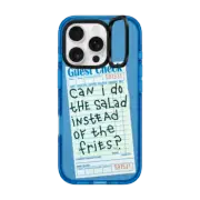 iPhone 16 Pro Impact Ring Stand Case MagSafe Compatible The Salad Instead of Fries Case