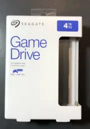 Seagate Game Drive 4TB for PS4 PS4 Pro PS5 [ Black ] NEW