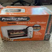 Proctor Silex Durable Toaster Oven Broiler, 4 Slice, 31116R, Brand New!