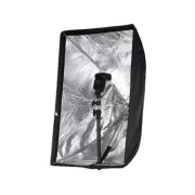 60x90cm Portable Foldable Umbrella Softbox Diffuser For Studio Flash Speedlite