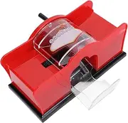 Manual Cards Shuffler,Poker Card Shuffling Machine,Manual Hand Cranked Card Shuffler with Crank Handle for Home Card Game,Casino Card Shuffler for Home, Travel, Business, Card Games