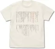 COSPA Steins;Gate Suzuha's Letter T-shirt / VANILLA WHITE M size Japan