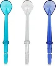 PDEEY Tongue Scraper Attachment Replacement for Waterpik Water Flosser, Tongue Cleaner Tip 3 PCS -
