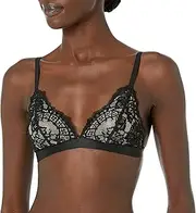 [Wolford] Women's Belle Fleur Adjustable Triangle Neck Wirefree Bra