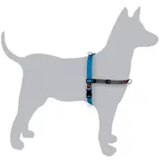 BlackDog Wear Black Dog Balance Harness Dog Training Mini - Xlarge [Colour: Blue] [Size: Small Girth 47-