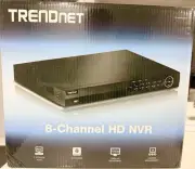 TRENDnet TV-NVR1508 8-Channel H.265 4K (8MP) PoE NVR