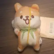 Kiddleton Claw Machine "Chubby Corgi" Shiba Inu Plush Keychain (8.5x6cm)