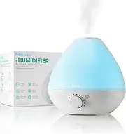 Frida Baby 3-in-1 Cool Mist Humidifier for Baby | Diffuser + Nightlight, Baby Humidifier for Bedroom, Nursery + Large Rooms, Quiet, Auto Shut Off, Runs 12+ hrs