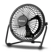 4" Mini High-Velocity Personal Desk Fan, 4 Blades, Adjustable 360° Head Tilt,