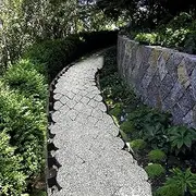 Garden Retaining Wall Grid Stabilizer Permeable Paver Ground Grid Garage Walkway Parking Ground Stabilization Grid Gravel Grid for Patios, Sheds, Slopes, Driveways and Parking ，2" Depth(1x10m/3.3x33ft