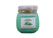 15% Green Peppermint Scented Soy Wax Candle 7oz Jar / Perfume Candle