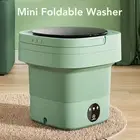 AU Portable Washing Machine Mini Foldable Washer 8L Capacity Drainage System