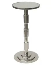Sagebrook Home Side Table with Mirror Top