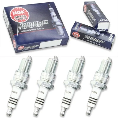 4 pcs NGK Iridium IX Spark Plugs for 1976 Nissan F10 1.4L L4 - Engine Kit dd