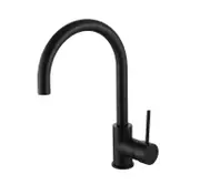 HC Ideal Black Round Sink Mixer