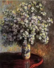 Asters By Claude Monet Painting Flowers Art Artwork Paint By Numbers Kit DIY