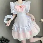 女套裝 個人套裝 女仆裝可愛女傭少女LOLITA連衣裙洛麗塔COSPLAY制服大碼2024新款