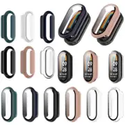 Tempered Glass Protector Screen Shell for Mi Band 9/9 NFC Sport Watch Case Cover