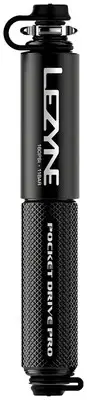 Lezyne Pocket Drive Pro Mini Pump - Aluminium, 160psi, Presta/Schrader, With