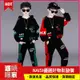 【NAISI】120-160CM 韓版秋季男童套裝 中大童帥氣字母拼接大學T運動服兩件套ｘｓ1