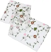 GOOHOCHY Short Sheer Tier Curtain for Kitchen Elegant Covering Soft Cafe Drapes for Privacy Natural Light Flow for Dining Living Spaces