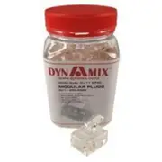 Dynamix RJ-11-JAR RJ-11 6P4C Modular Plug Packaged in Jars of 200 pieces [RJ-11-JAR]