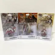 Monster Hunter Rise Sunbreak Amiibo 3 Types Set Malzeno Palamute Palico Felyne