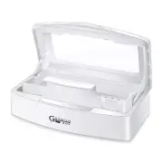 Gusnilo Sanitizing Tray - Disinfectant Container Nail Tool Sterilizer Box Plasti