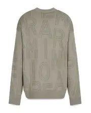 Emporio Armani Pullover Crewneck Allover Logo Sweater