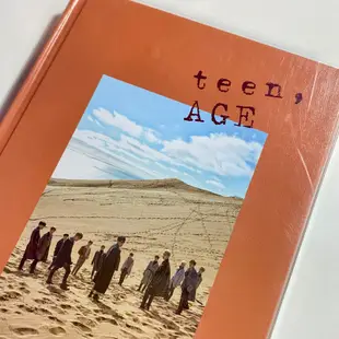 seventeen 非再版teen,age 橘版空專專輯周邊早期周邊