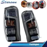 NEW PAIR SMOKED LED TAIL LIGHTS FOR MITSUBISHI TRITON MR GLS GLX GSR 2018-2021 (for: Mitsubishi)