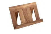 DAVIS & WADDELL ACACIA WOOD RECIPE BOOK HOLDER VERTICAL