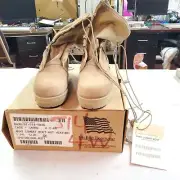 McRae Footwear hot weather army combat tactical Vibram Tan Des boots size 4W ???