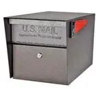 Locking Post-Mount Mailbox High Security Reinforced Locking System, Bronze