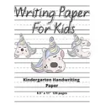 KINDERGARTEN HANDWRITING PAPER ABC WRITING PAPER FOR KIDS 8.5