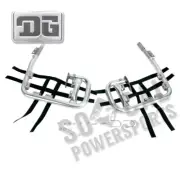 DG Performance Alloy Nerf Bars-Alloy Bar-Black Web for 2009-2018 Honda TRX90X