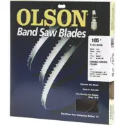 Olson 105 In. x 1/2 In. 3 TPI Hook Flex Back Band Saw Blade FB23105DB Olson