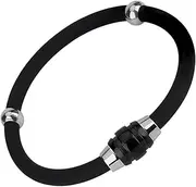 [Generic] Static Electricity Wristband,Anti Static Electricity Bracelet - Autumn Winter Fashion Accessory, Waterproof Silicone Sports Band for Men Women Teens