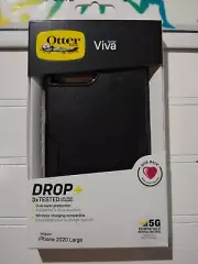Otterbox Viva Series Apple iPhone 12 Pro Max Cell Phone Case Large Black 5G New