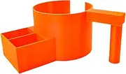 Cup Holder, Anti Spill Cup Holder, Table Mug Stand Clip, Non-Slip Grip, Rust-Resistant, 15x7x7.5cm/5.91x2.76x2.95 Inches, for Picnic Parties Dorm Cafe Camping