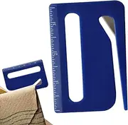 Envelope Opener Tool | Wrapping Paper Cutter | Mail Box Wrapping Paper Letter Opener with Pointed End, Magnifying Glass, Ruler
