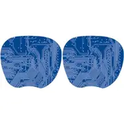 2PK Kensington Blue Super Thin Mouse Pad Anti-Slip Desktop Tracking for Computer