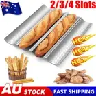FrHQch Bread Baking Tray Non-Stick Baguette Mould Cake Toast Mold Tools KitchTK