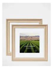 [Cooper & Co] Countryside Photo Frame Set Of 2 in Natural