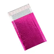 72 CASE Metallic Glamour PINK Bubble Mailers Envelopes Bags 7" x 6.75"