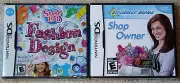 Nintendo DS Lot - Style Lab Fashion Design (New) Dreamer Series Shop Owner (New)